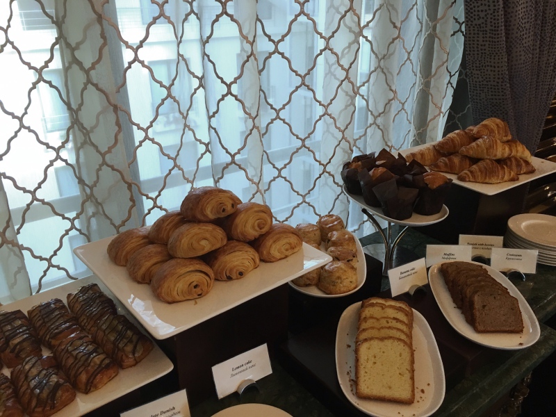 Breads and Pastries, Ritz-Carlton Moscow Club Lounge Breakfast