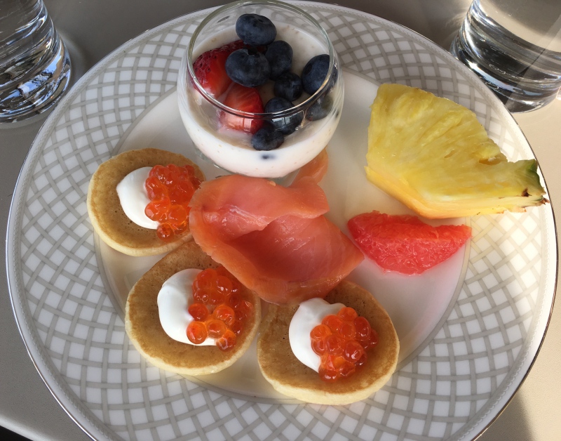 Breakfast, Ritz-Carlton Moscow Club Lounge Review