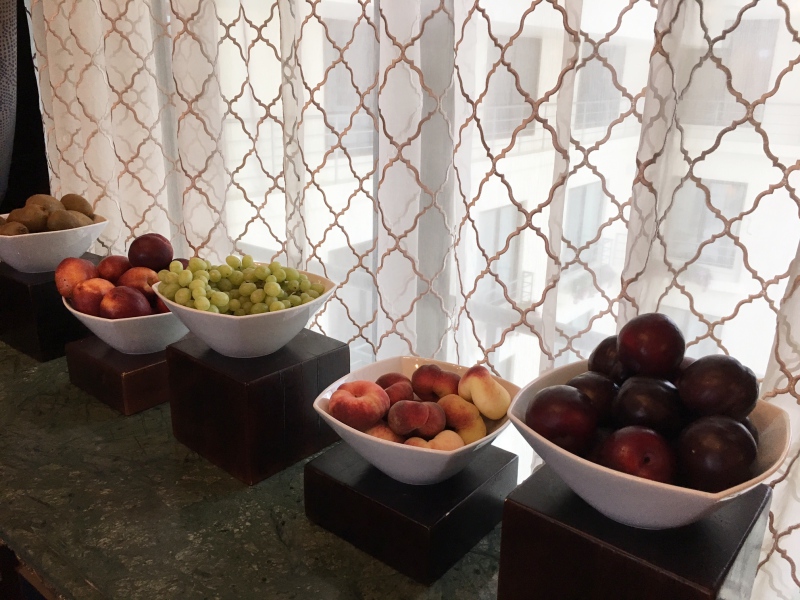 Fresh Fruit, Ritz-Carlton Moscow Club Lounge