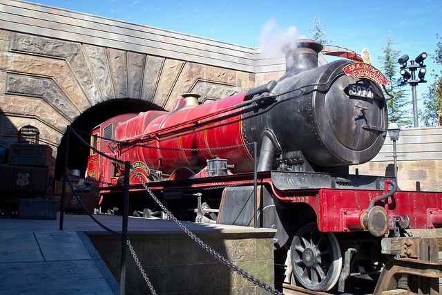 Hogwart's Express, the Wizarding World of Harry Potter