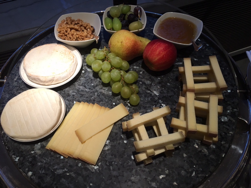 Cheese Plate, Baur au Lac Breakfast Review