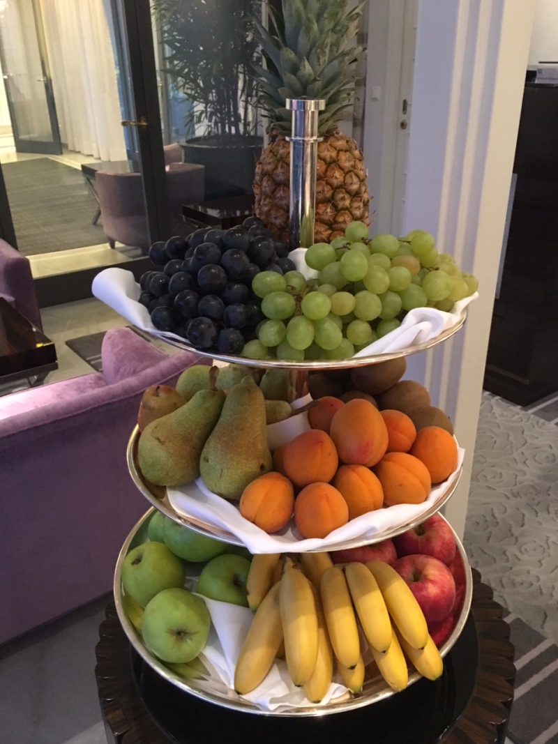 Fresh Whole Fruits, Baur au Lac Breakfast Review