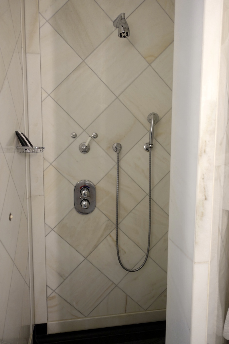 Shower, Baur au Lac Junior Suite Review