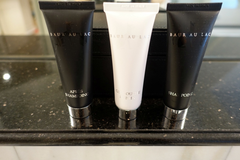 Baur au Lac Bath Products by La Bottega of Italy