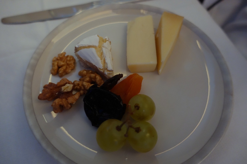 Singapore Business Class Cheese Plate