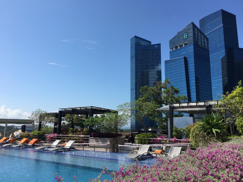 Pool, The Fullerton Bay Hotel Singapore Review