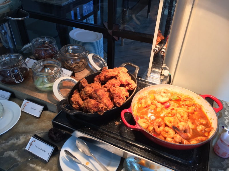 Nasi Lemak, The Fullerton Bay Singapore Breakfast Buffet