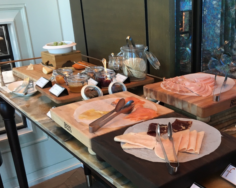 Smoked Salmon and Cold Cuts, The Fullerton Bay Singapore Breakfast