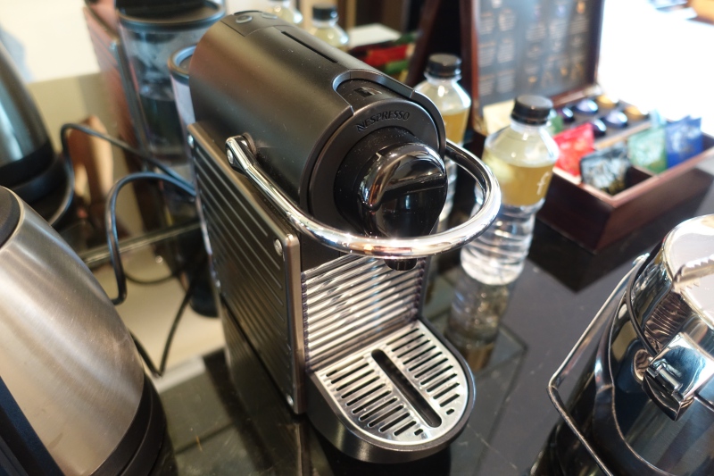 Nespresso Machine, The Fullerton Bay Singapore Review