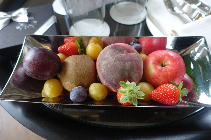 Fruit Welcome Amenity, Lausanne Palace & Spa Review