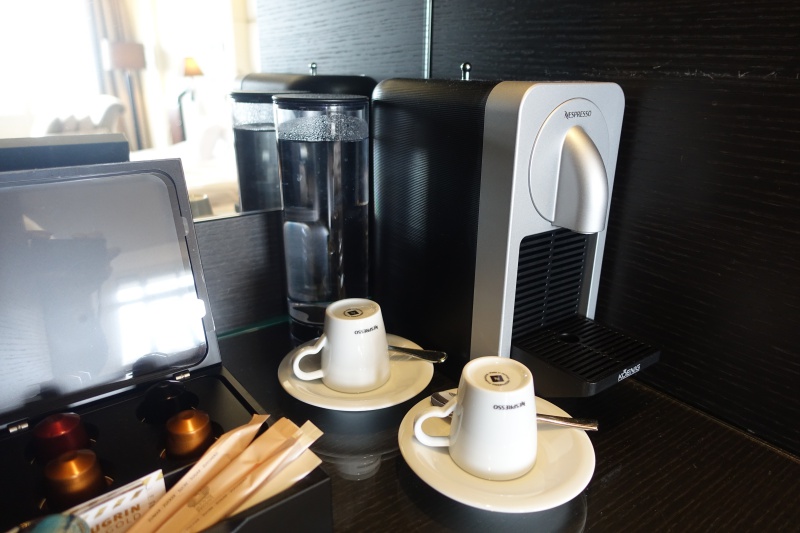 Nespresso Machine, Lausanne Palace & Spa Review