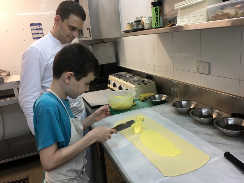 Cooking with Pastry Chef Lucas, Laucala