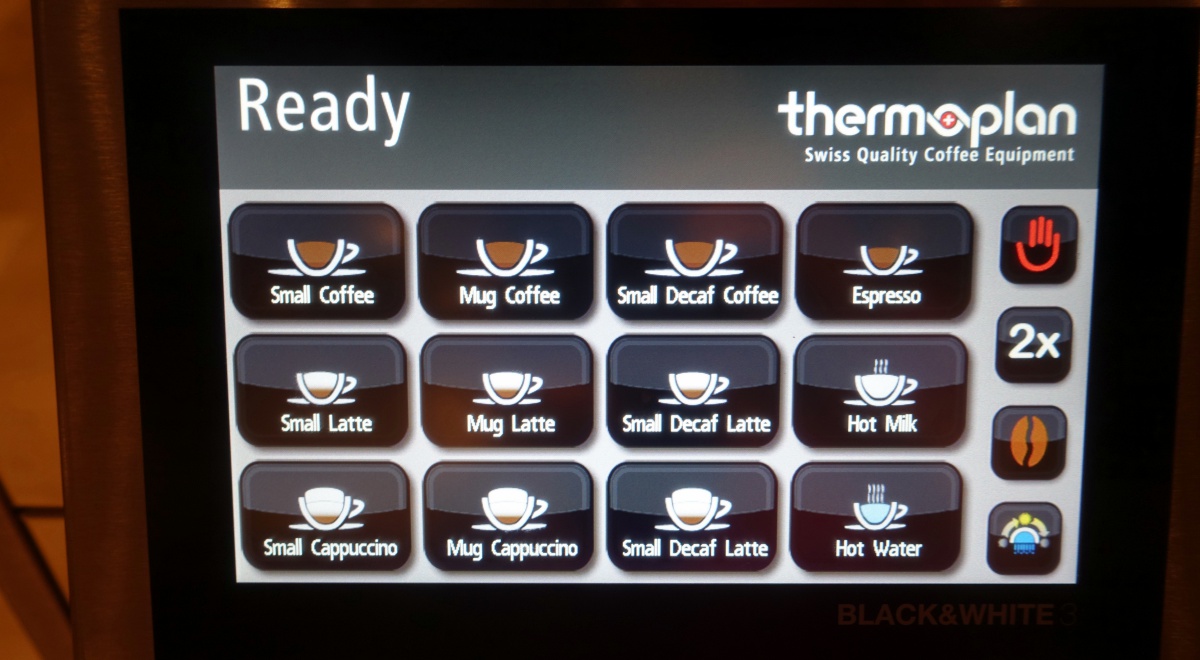 Thermoplan Coffee Machine, Singapore SilverKris Lounge Review