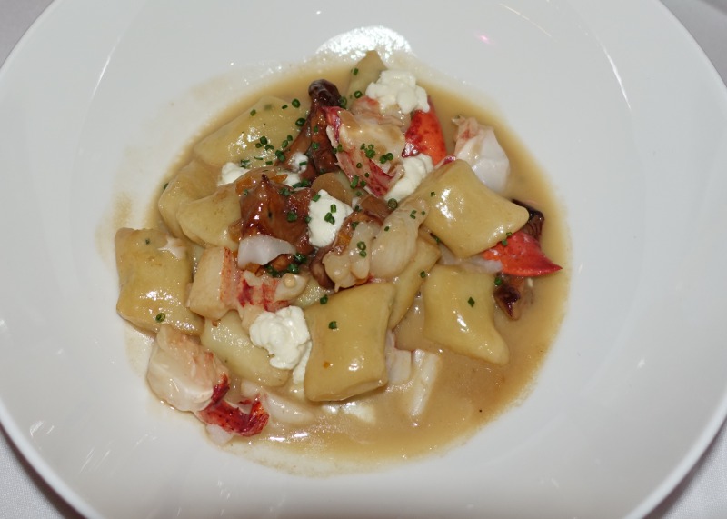 Tarragon Gnocchi with Lobster, The Plumed Horse Review