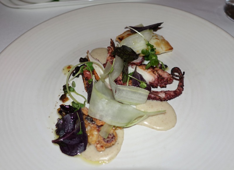 Grilled Octopus, The Plumed Horse Review
