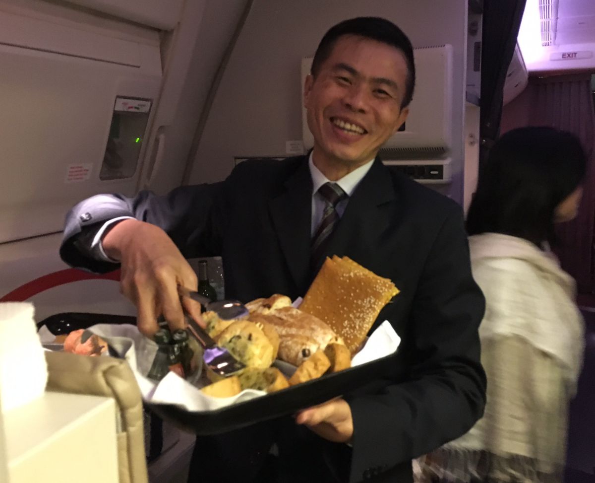 Bread Basket, Singapore Business Class Review