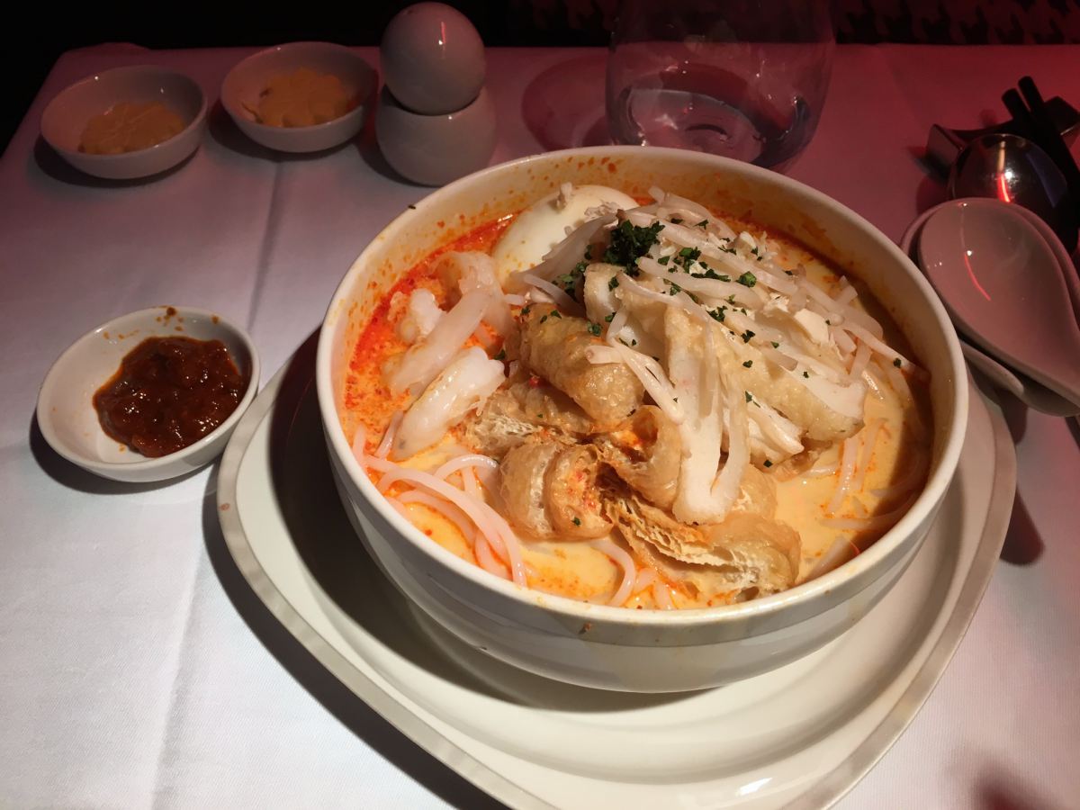 Laksa, Singapore Airlines Book the Cook