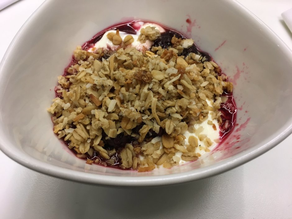 Yogurt with Granola, Novotel Auckland Airport Breakfast