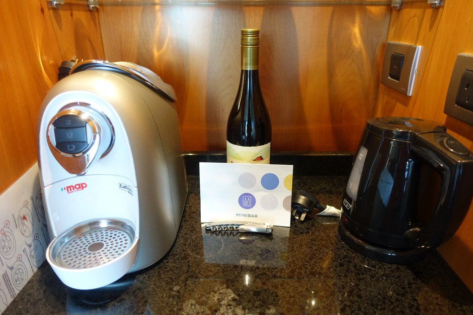 Executive Room Espresso Machine, Novotel Auckland Airport Review