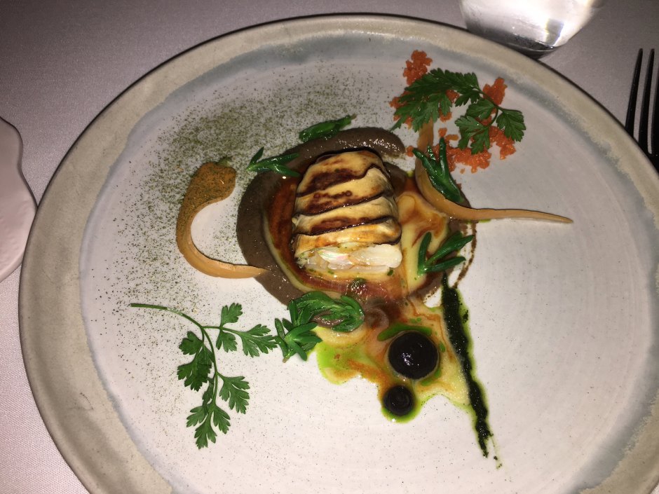 John Dory with Shiitake Mushrooms, The Grove Review