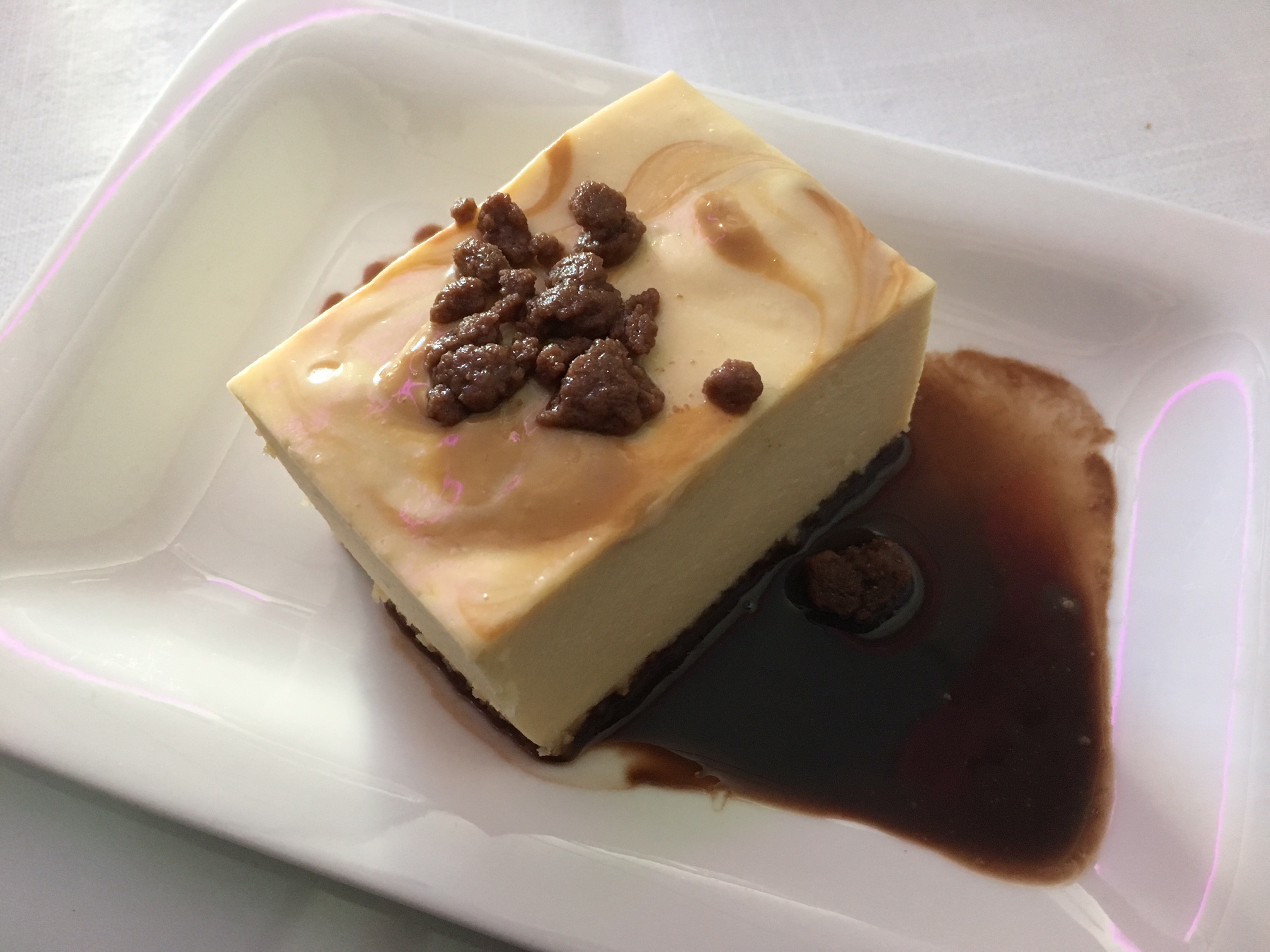 Cheesecake, Air New Zealand Business Class Review