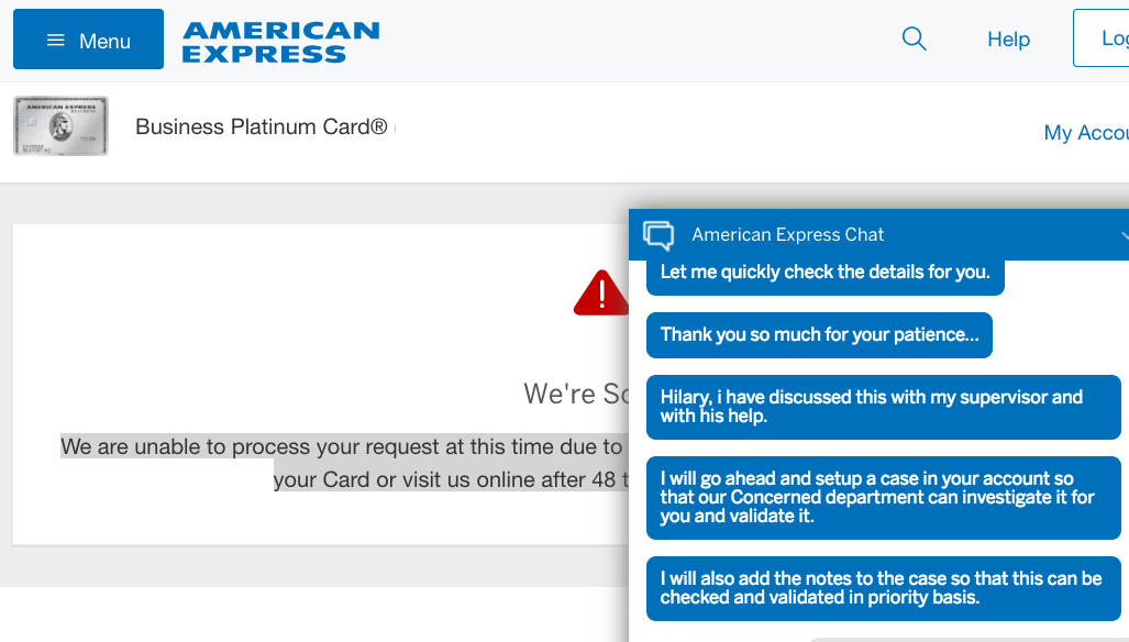 AMEX Customer Service: A Very Mixed Bag