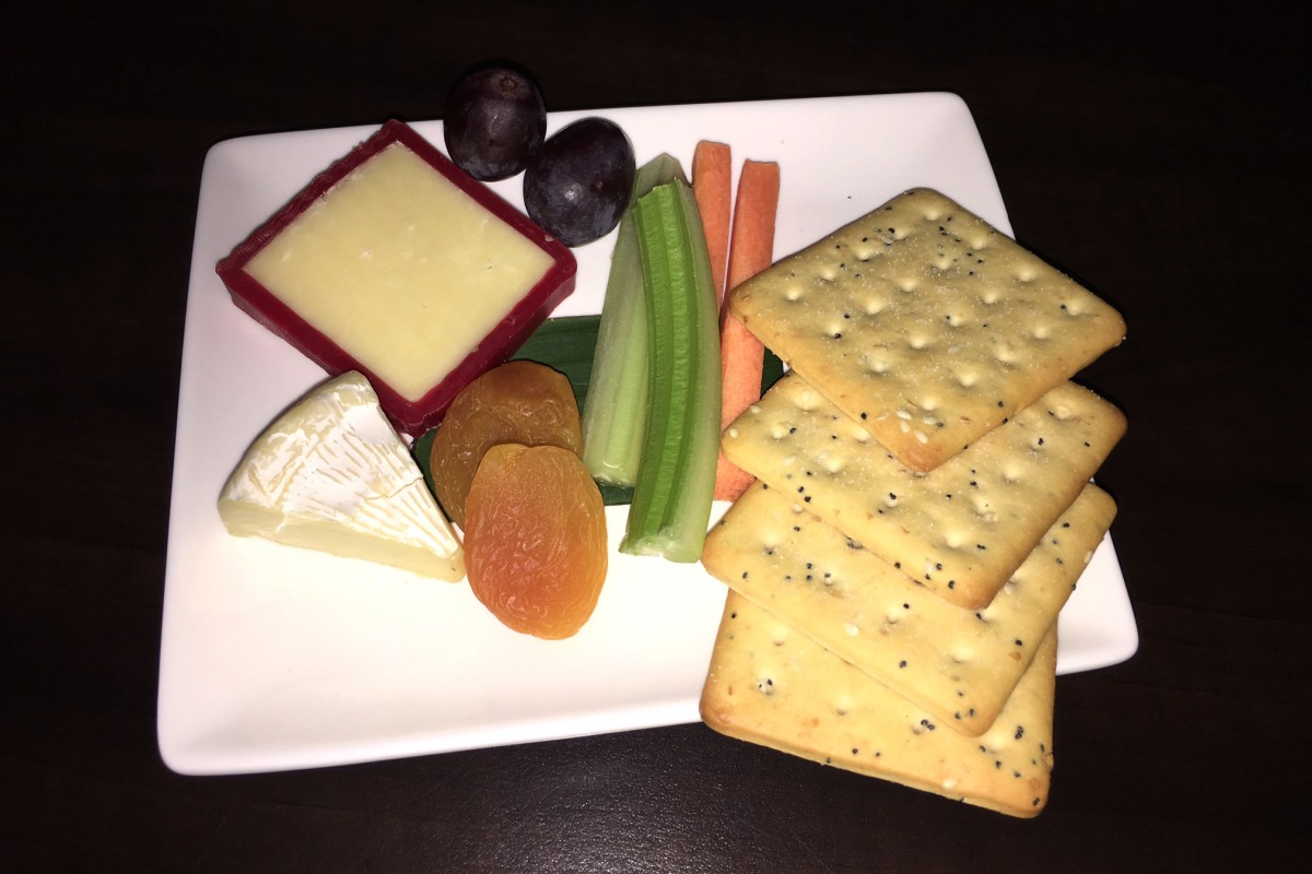 Cheese Plate, Fiji Airways Business Class Review