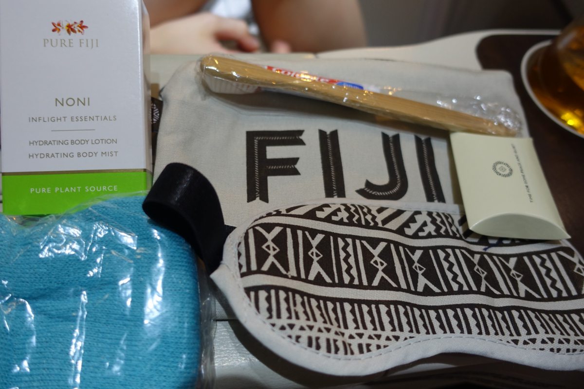 Fiji Airways Business Class Amenity Kit