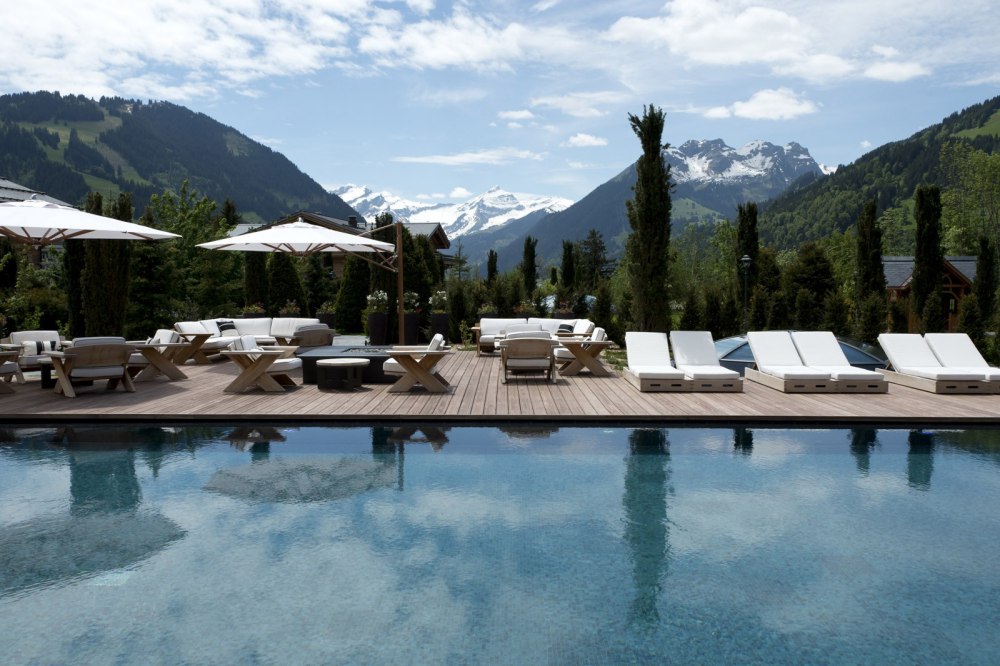 Outdoor Pool, The Alpina Gstaad