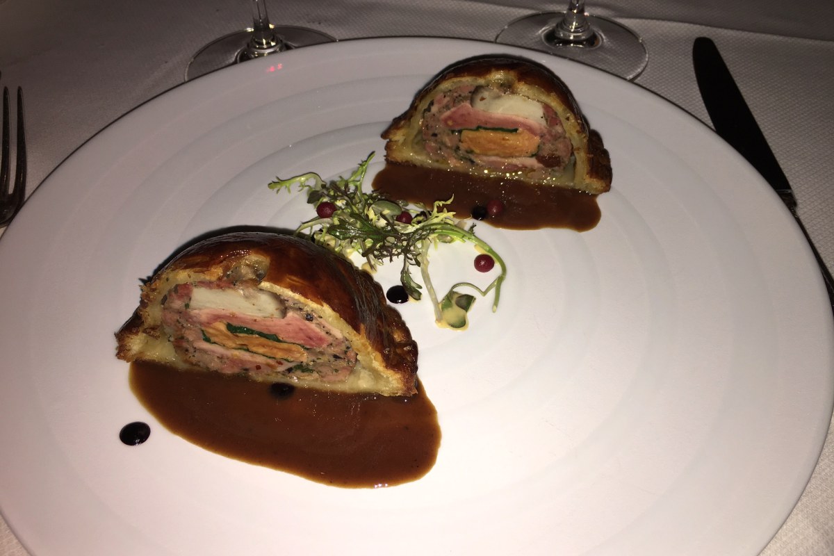 Pithivier with Partridge, Quail and Foie Gras, Daniel Review