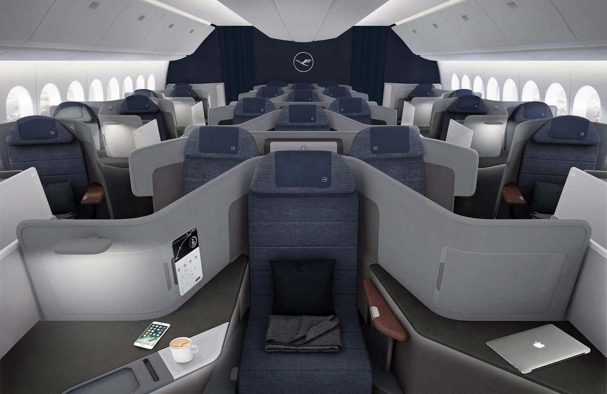 Lufthansa New Business Class, Throne Seat