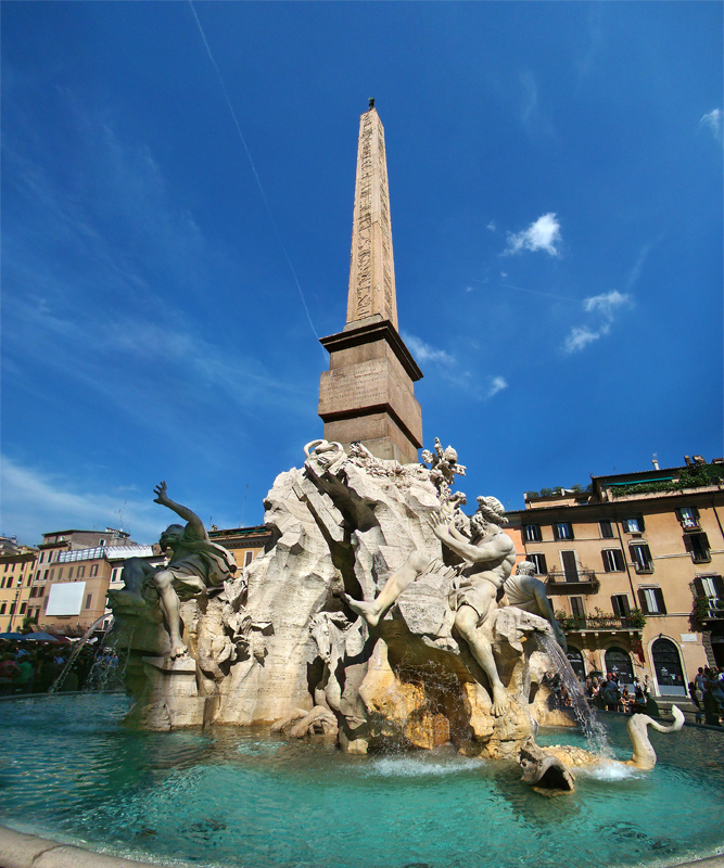 Fontana dei Quattro Fiumi, Rome