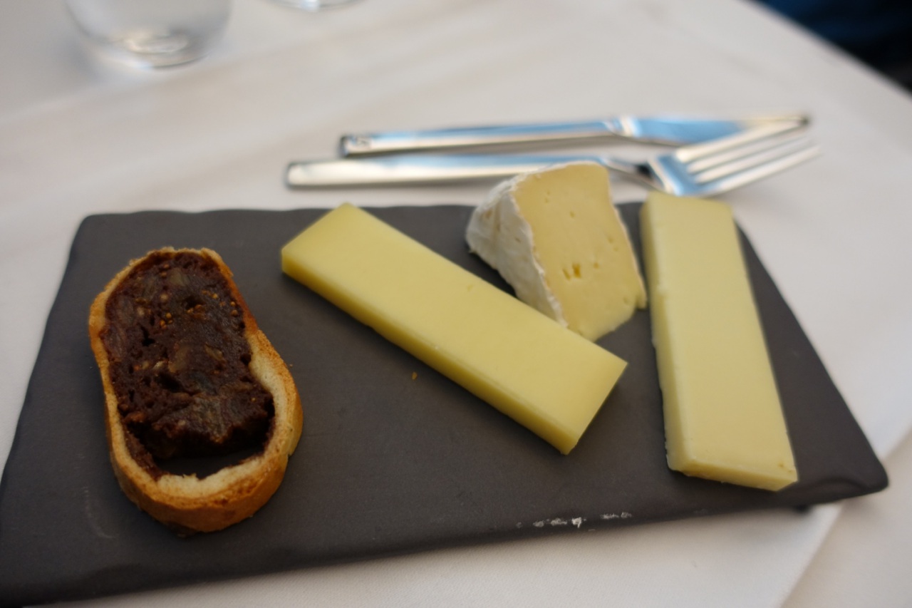 Cheese Plate, Swiss Business Class Review