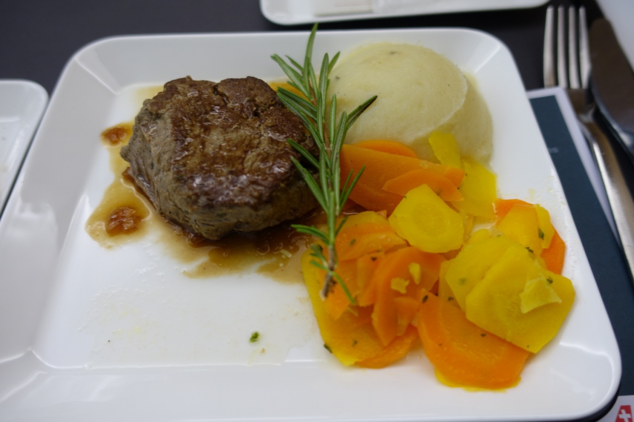 Beef Tenderloin, Swiss Business Class Review