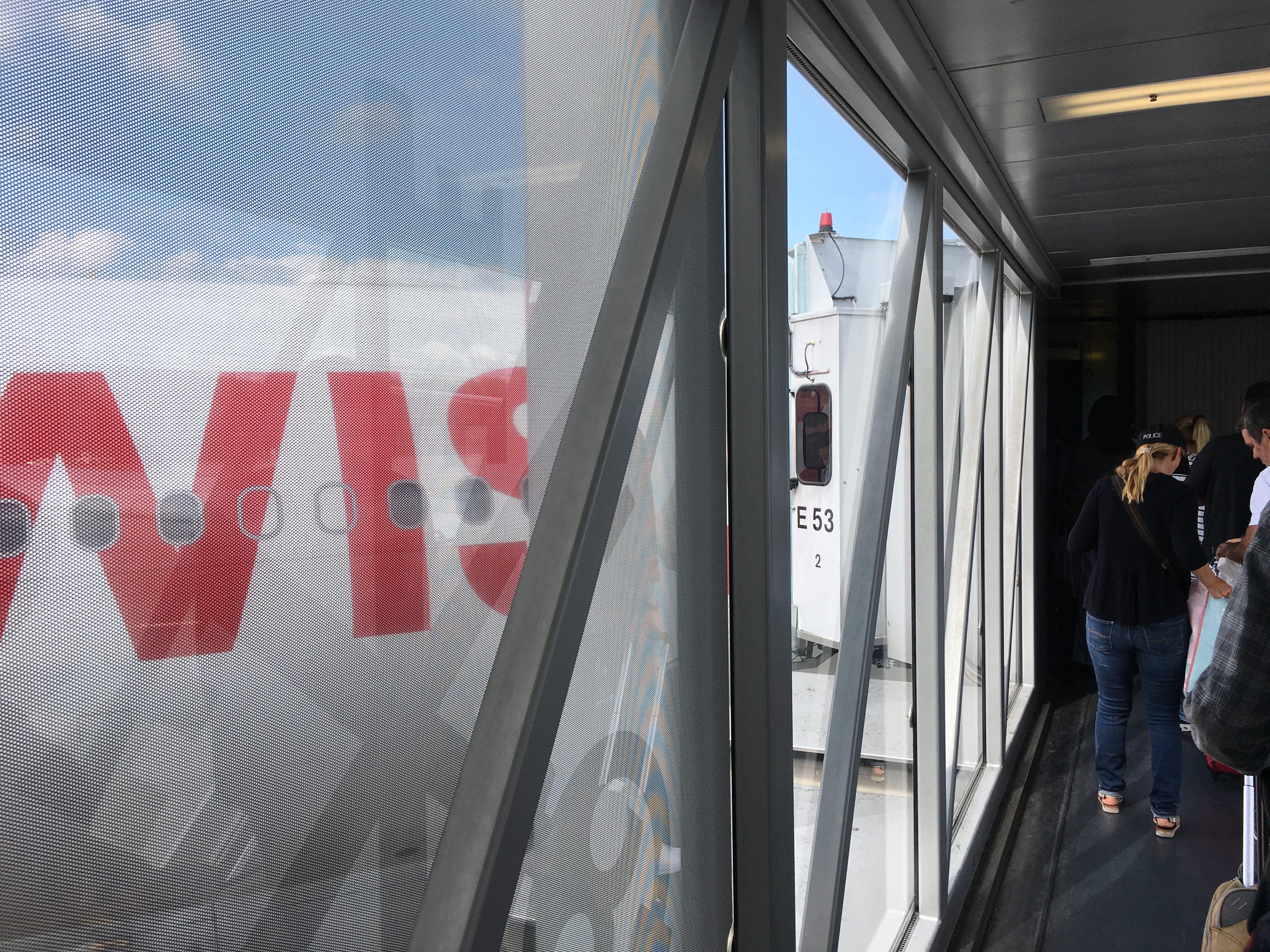 Swiss Airlines A330 at Gate, Zurich Airport