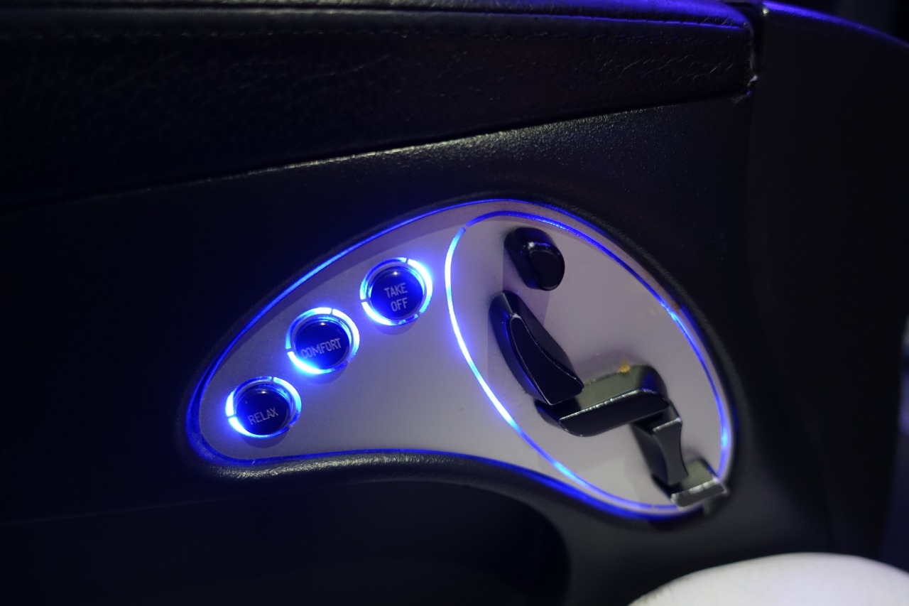 Virgin America First Class Seat Controls