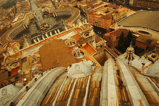 The streets of Rome, Italy