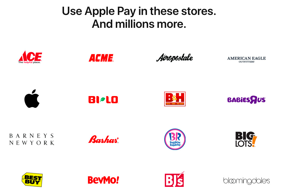 Apple Pay: Which Stores Accept