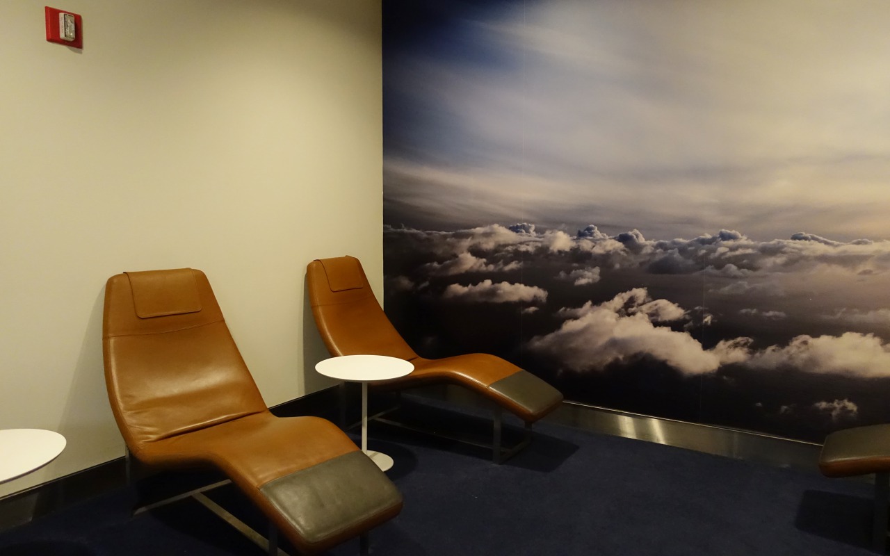 Relaxation Chairs, JFK Lufthansa Business Lounge Review