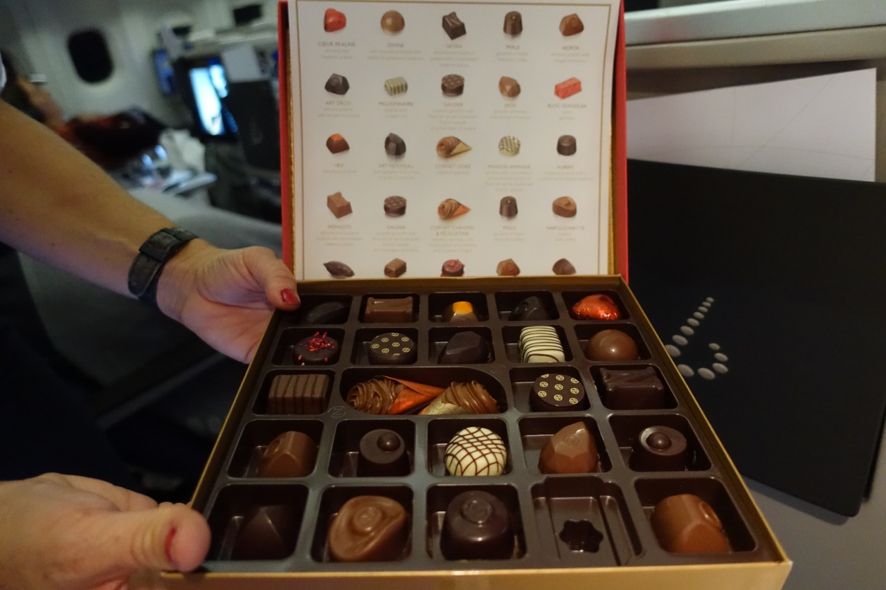 Les chocolats Neuhaus remontent à bord de Brussels Airlines