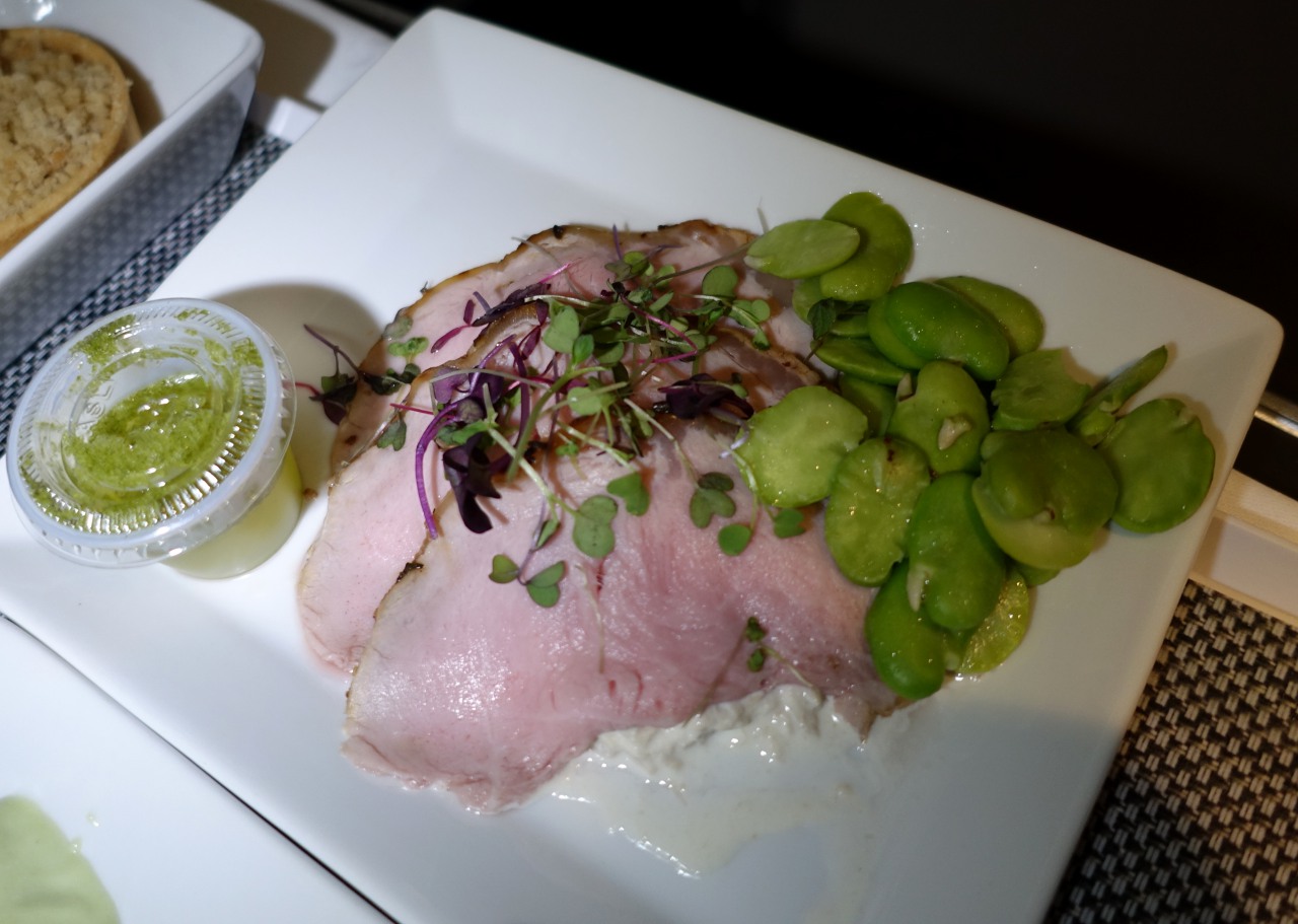 Veal Tonnato, Brussels Business Class Review
