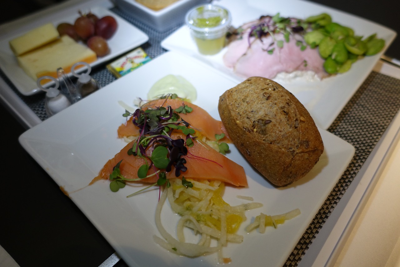 Balik Smoked Salmon, Brussels Business Class Review