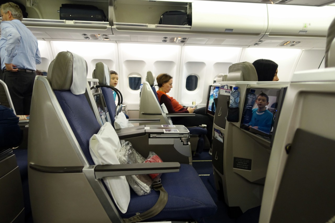 Seats 3D and 3F, Brussels Business Class Review