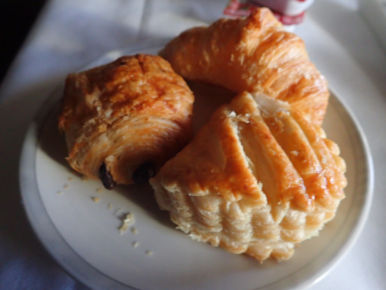 Breakfast Pastries, Singapore A380 Business Class