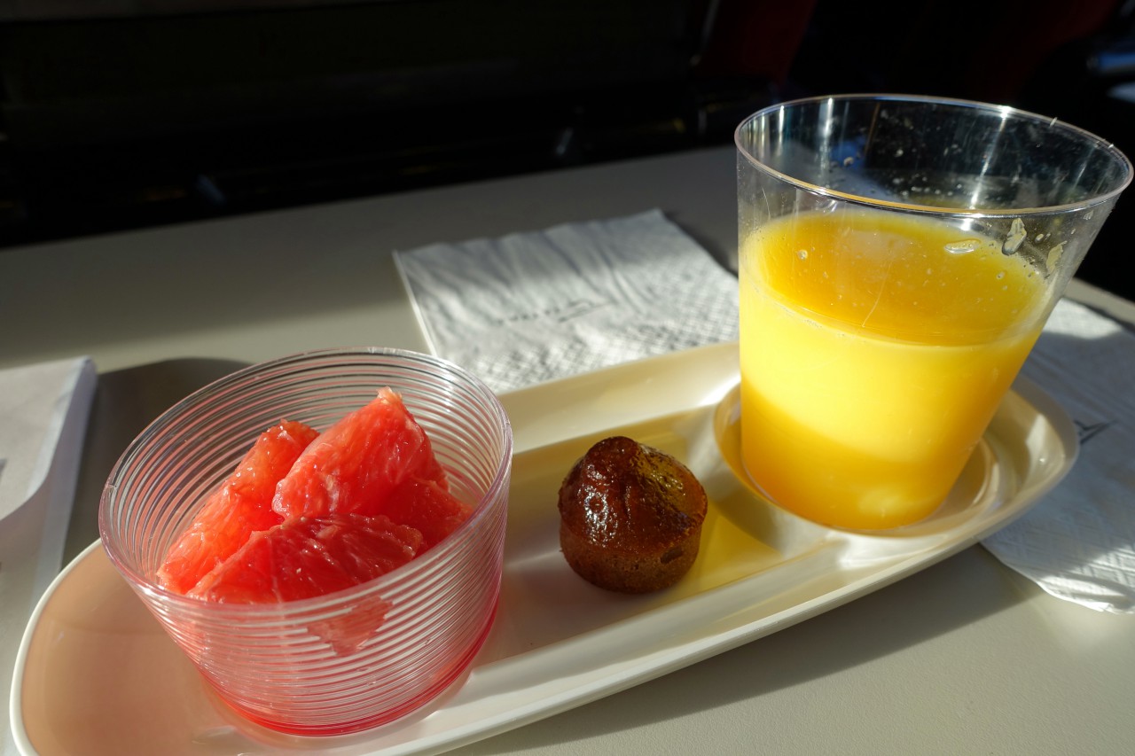 Thalys First Class Morning Snack