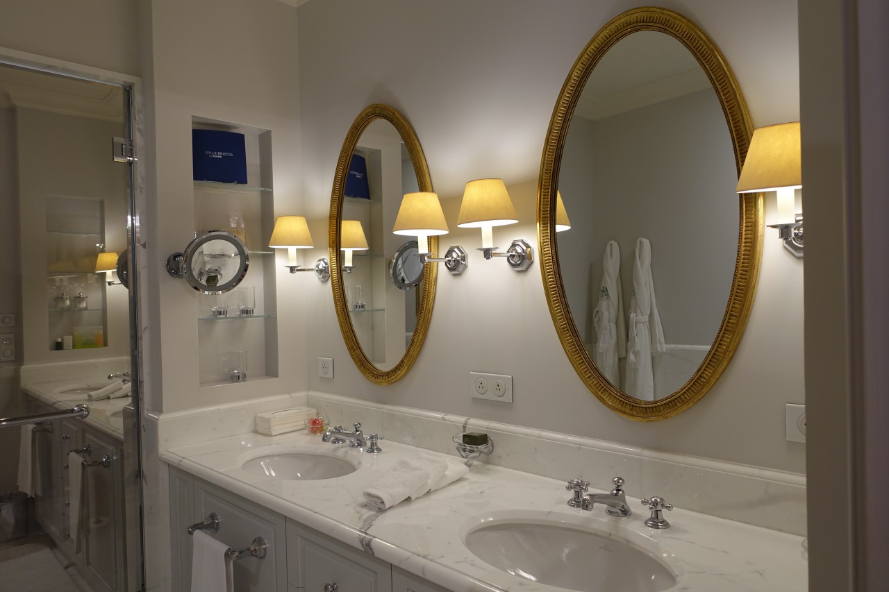 Double Sinks, Le Bristol Paris Hotel Review