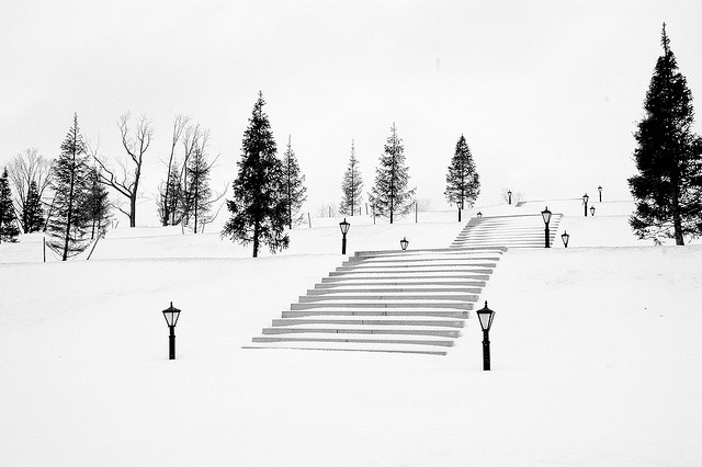 St. Petersburg under a blanket of snow