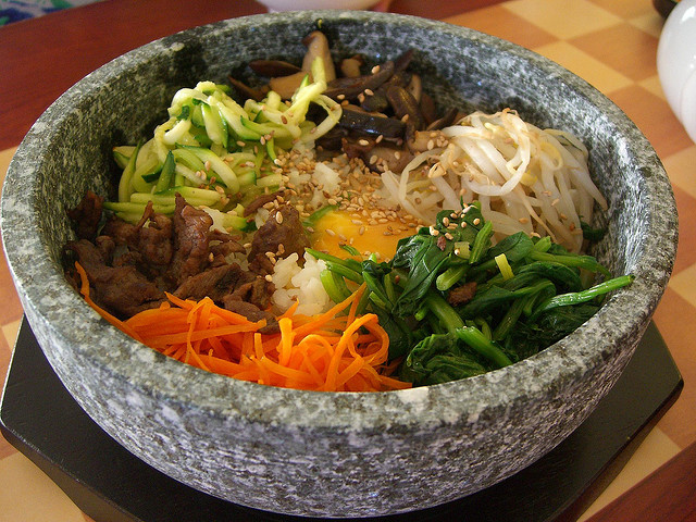 Delicious bibimbap, Seoul