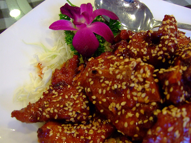 The famous pork at Bong Tong Kee, Singapore