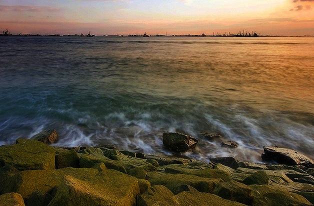 Beach at Sentosa Island, Singapore